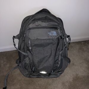 Grey/Blue The North Face Backpack